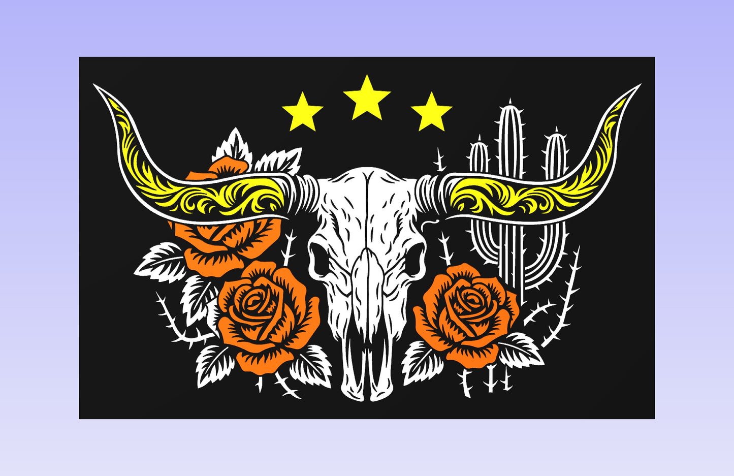 Rosehorn 19x12" CNC inlay plan