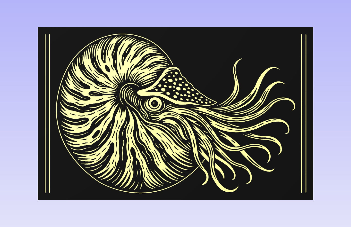 Nautilus 19x12" CNC inlay plan
