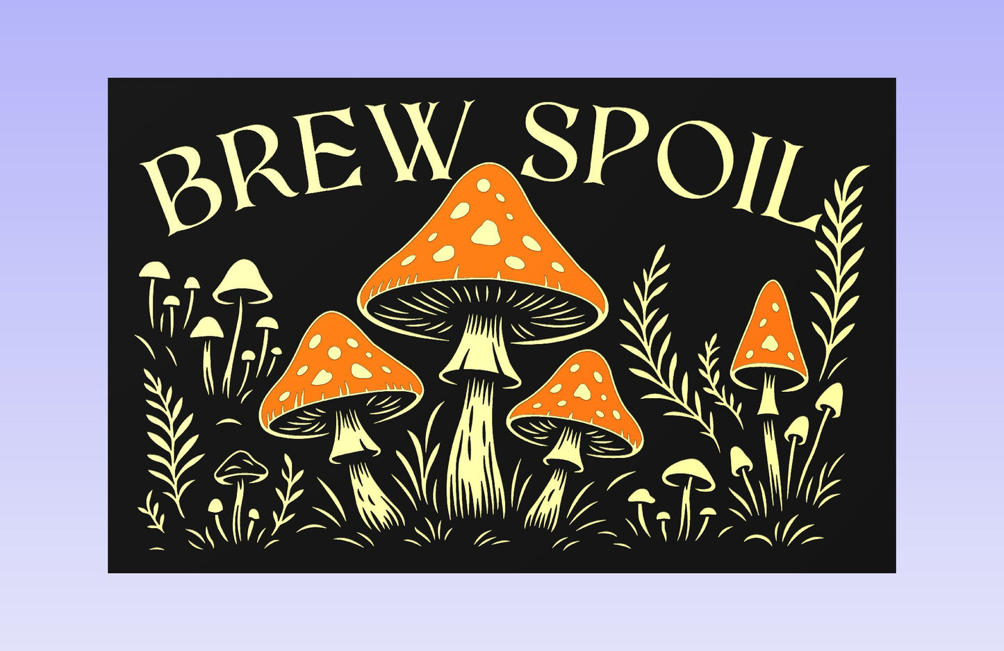 Brew Spoil 19x12" CNC inlay plan