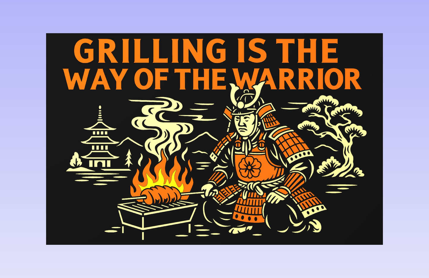 Way of the Warrior 19x12" CNC inlay plan