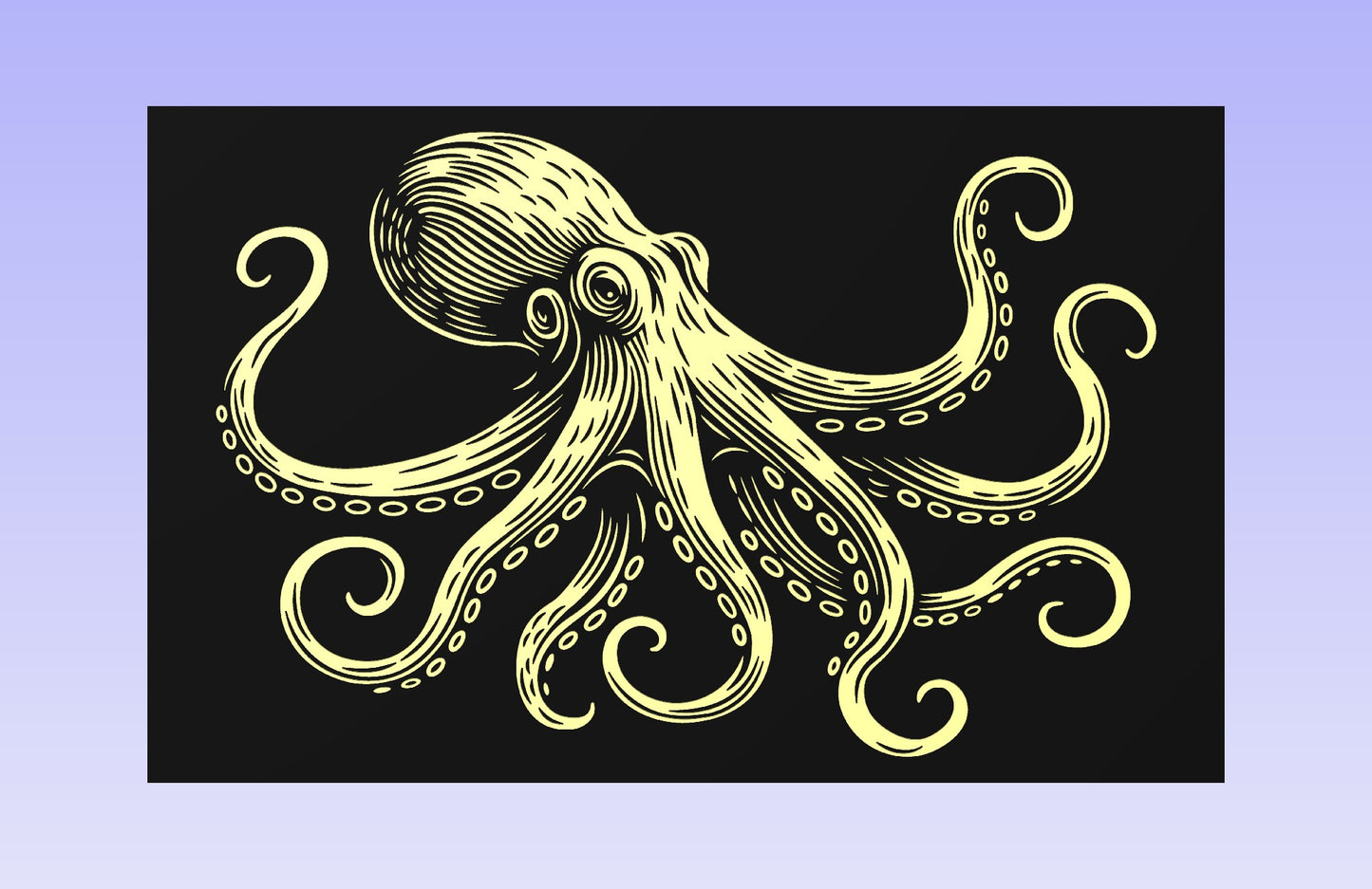 Octopus 19x12" CNC inlay plan