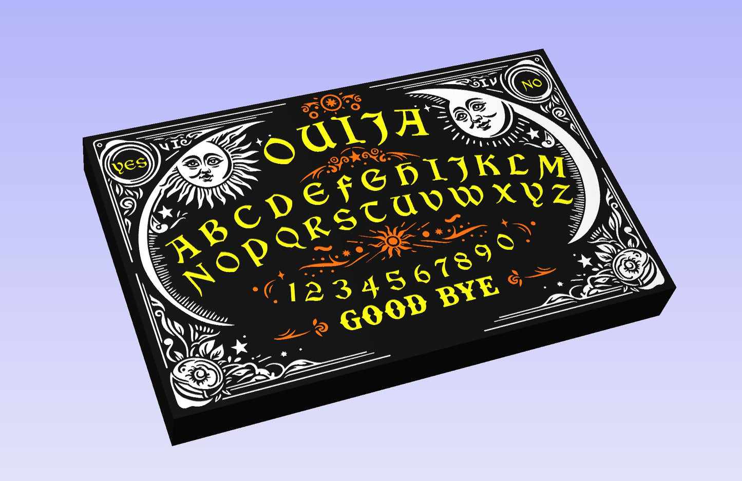 Ouija Board 19*12" CNC inlay plan