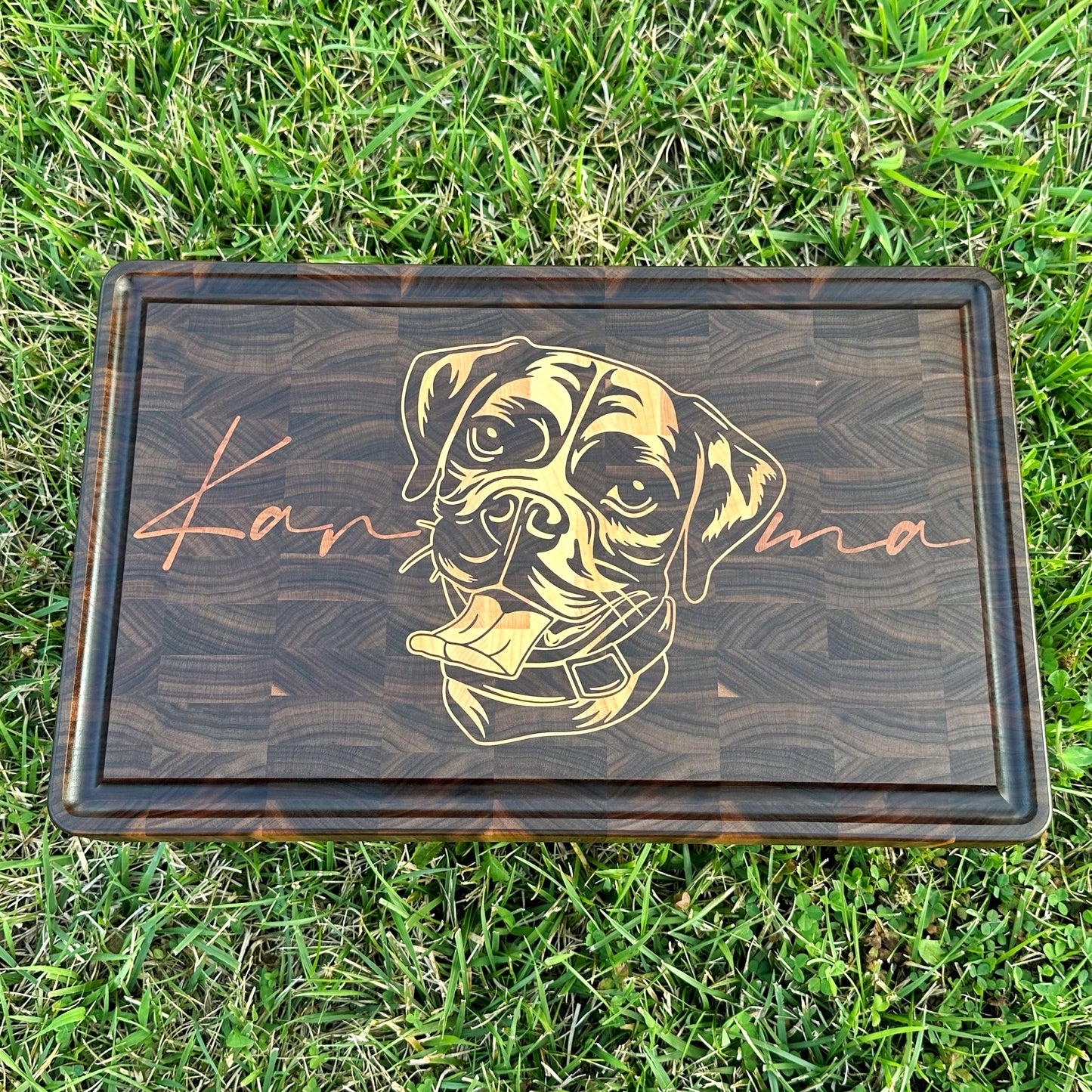 The Boxer 19*12" CNC inlay plan