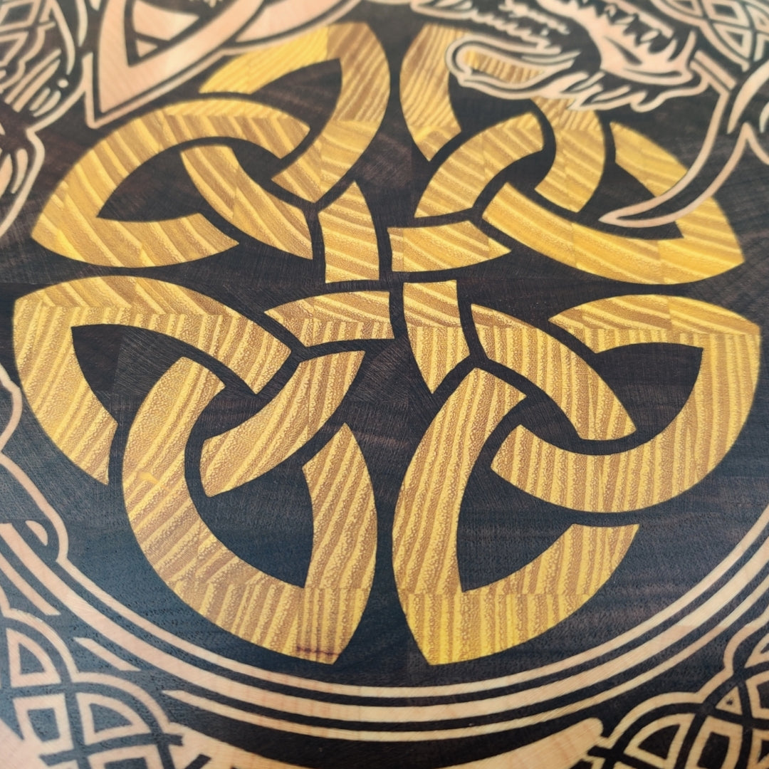 Ouroboros board 19x12" CNC inlay plan