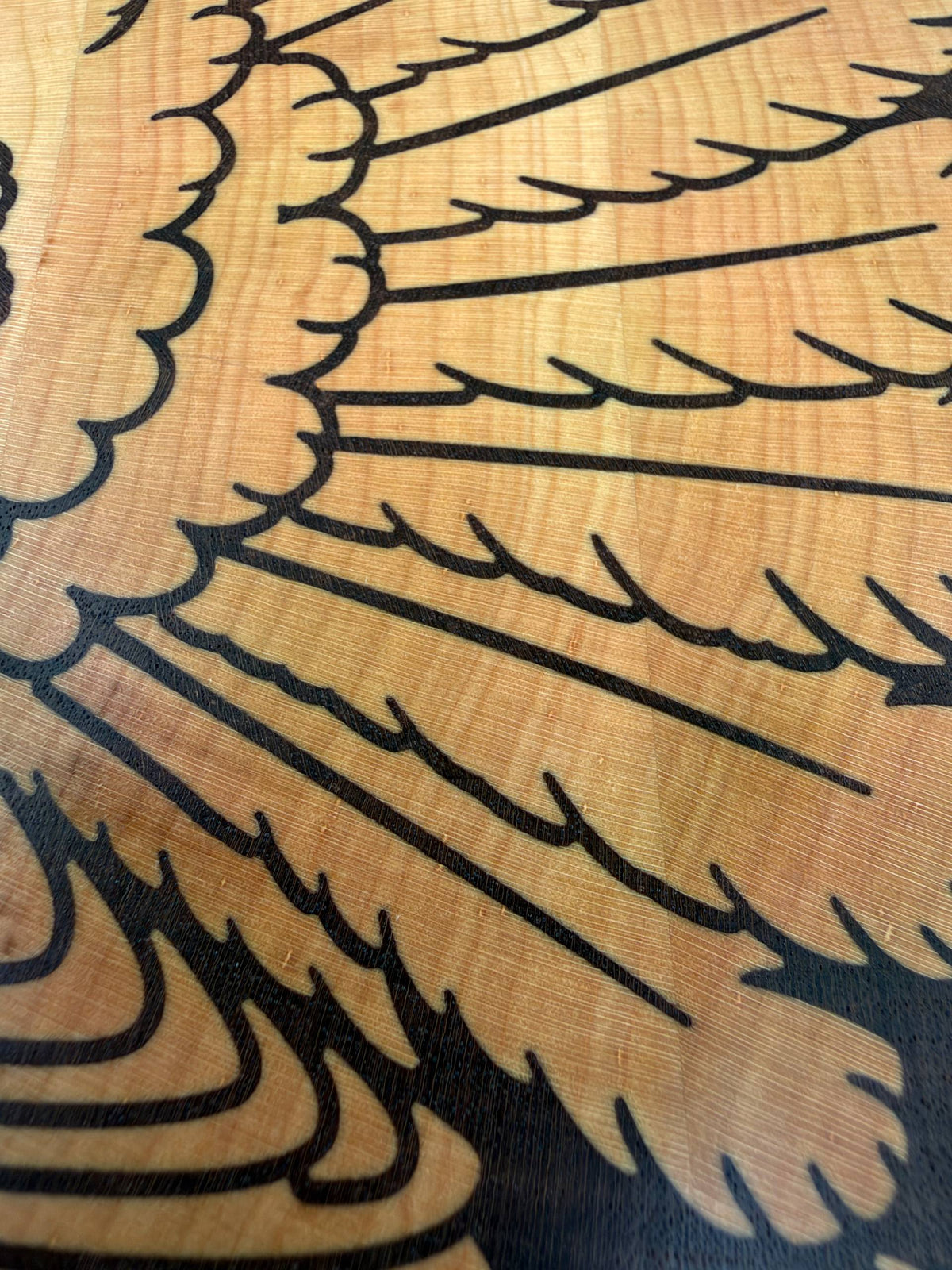 Dovecote 19 x 12" CNC inlay plan
