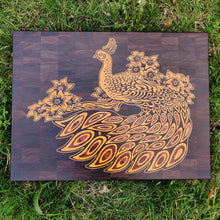 Load image into Gallery viewer, The Peacock 24 x 18&quot; CNC inlay plan
