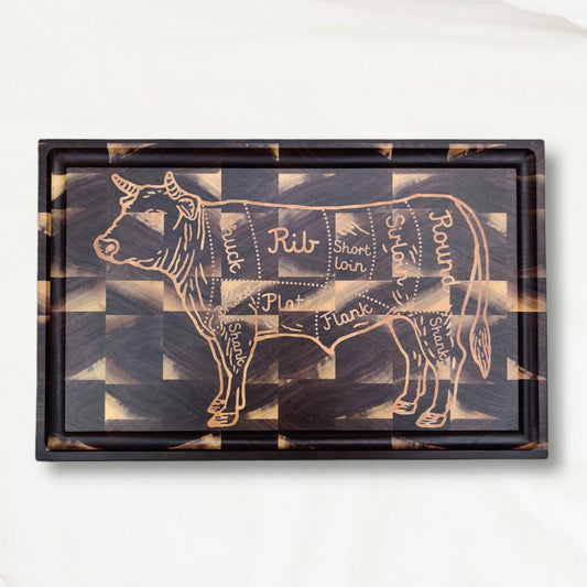 New Cow 19x12" CNC inlay plan