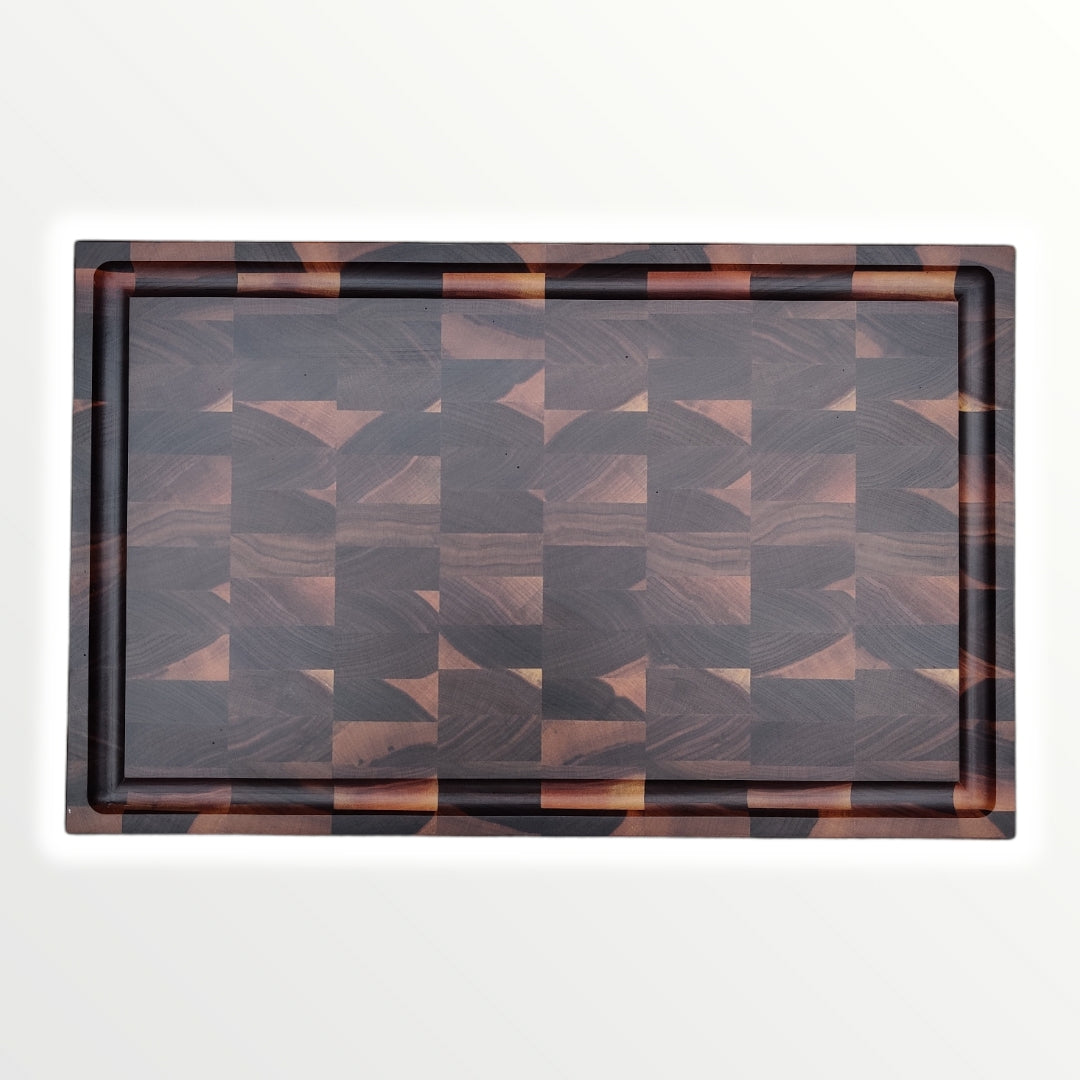 Walnut, maple, broinwood, end grain, chopping block, cutting board