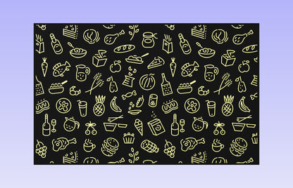 The Kitchen stuff 19x12" CNC inlay plan