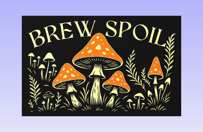 Brew Spoil 19x12" CNC inlay plan