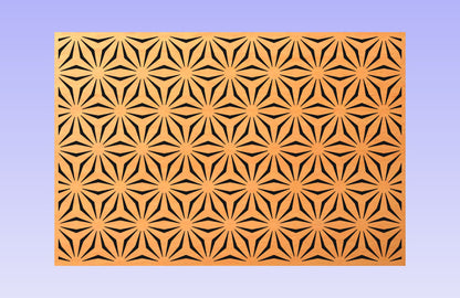 Asanoha II 18x12" CNC inlay plan