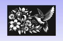 Load image into Gallery viewer, Hummingbird 2 19*12&quot; CNC inlay plan
