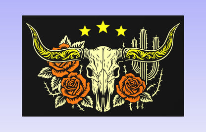Rosehorn 19x12" CNC inlay plan