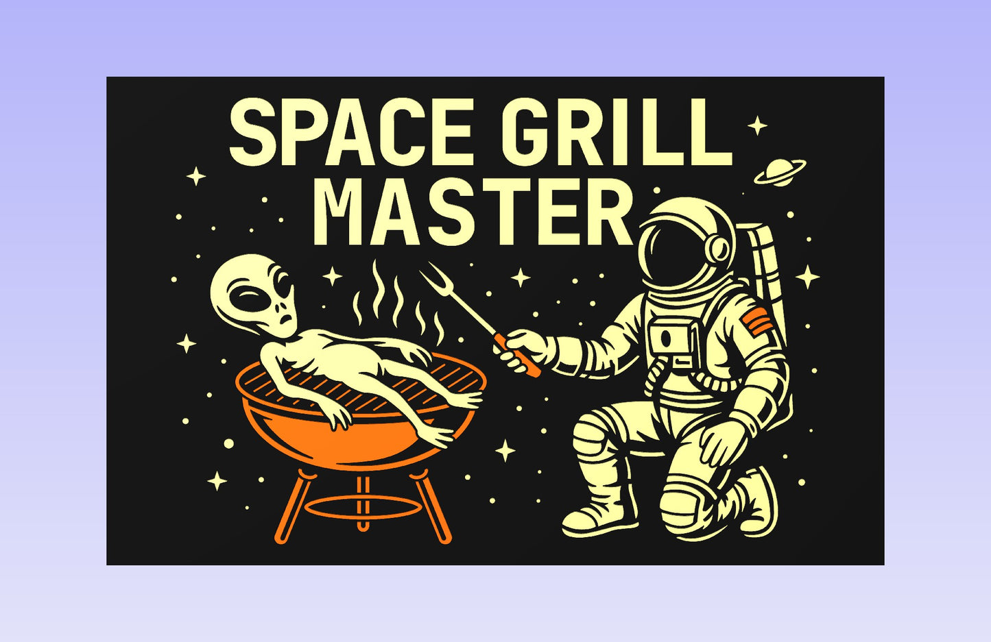 SPACE GRILL MASTER 19x12" CNC inlay plan