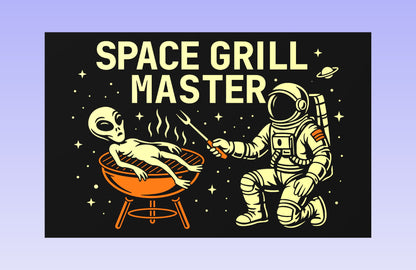 SPACE GRILL MASTER 19x12" CNC inlay plan