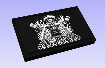 GrillMaster 19x12" CNC inlay plan