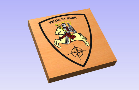 VELOX ET ACER 14 x 14'' CNC inlay plan