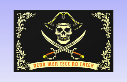 Dead Men’s Board 19x12" CNC inlay plan