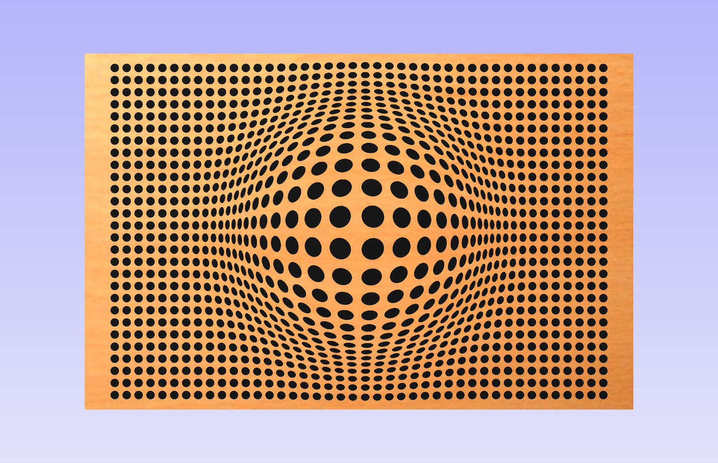 3D Sphere 18.5x12" CNC inlay plan