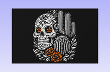 Load image into Gallery viewer, The Sugar Scull 19*12&quot; CNC inlay plan
