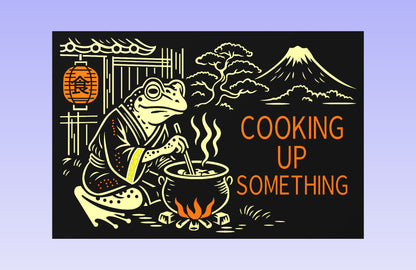Ramen Frog 18x12" CNC inlay plan