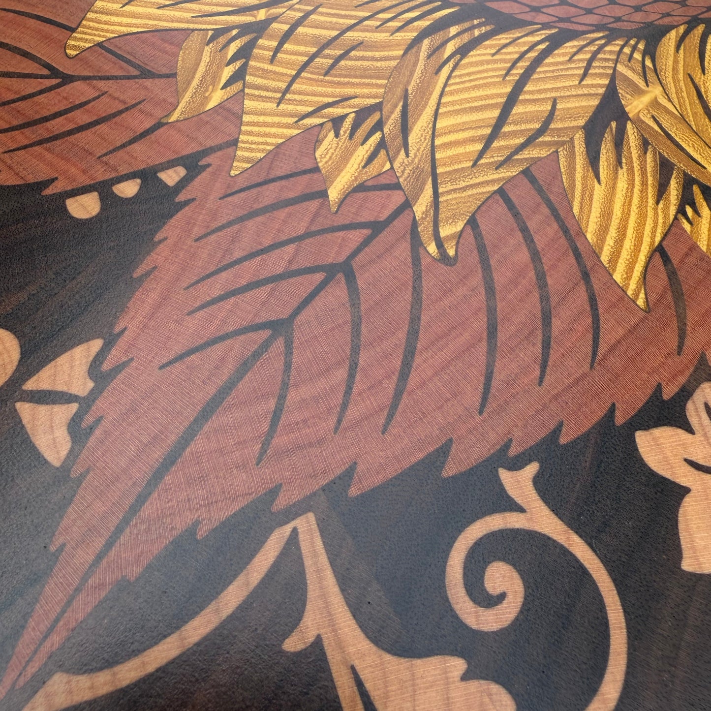 Sunflower & Dragonfly 18x12" CNC inlay plan