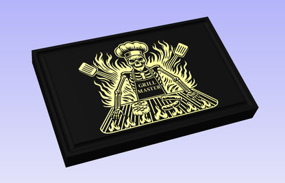 GrillMaster 19x12" CNC inlay plan