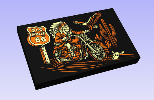 Freedom Ride 19x12" CNC inlay plan