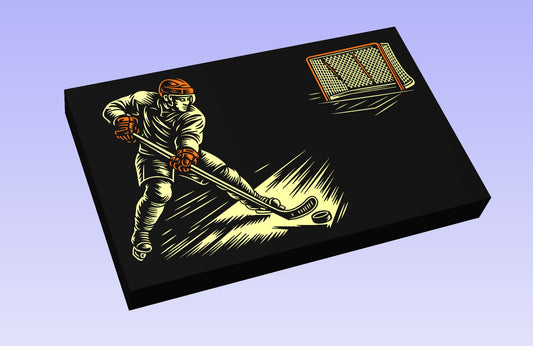 Hockey Board 19x12" CNC inlay plan