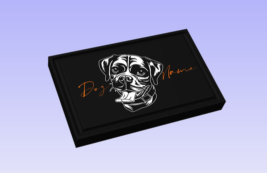 The Boxer 19*12" CNC inlay plan