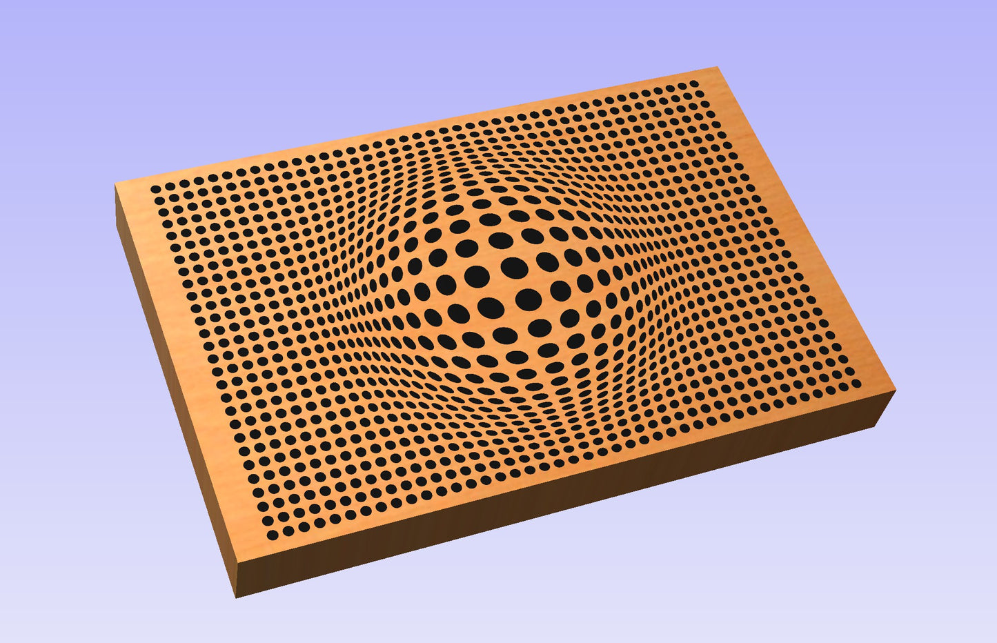 3D Sphere 18.5x12" CNC inlay plan
