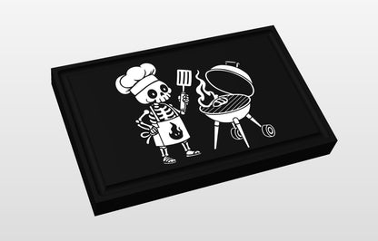 Skeleton and Grill 19*12" CNC inlay plan