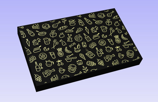 The Kitchen stuff 19x12" CNC inlay plan