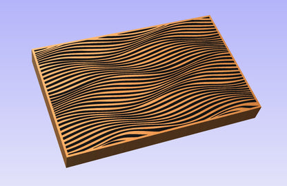 Wave Bend 19x12" CNC inlay plan