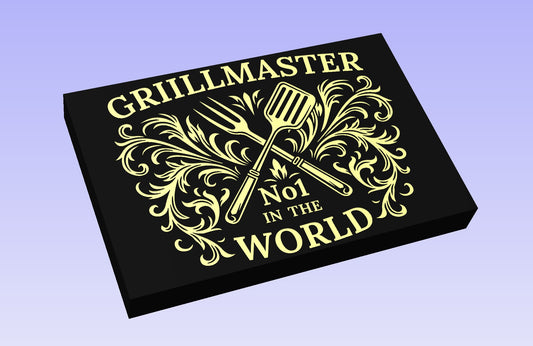 GRILLMASTER No1 18x12" CNC inlay plan