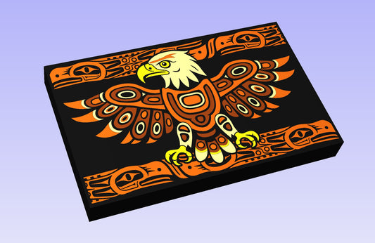Spirit Eagle 19x12" CNC inlay plan