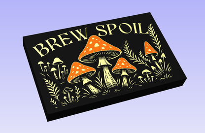 Brew Spoil 19x12" CNC inlay plan