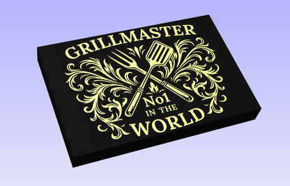 GRILLMASTER No1 18x12" CNC inlay plan