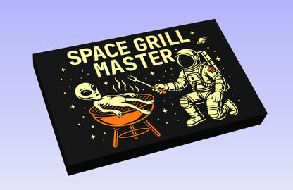 SPACE GRILL MASTER 19x12" CNC inlay plan