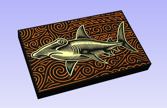 Mano Kihikihi 19x12" CNC inlay plan