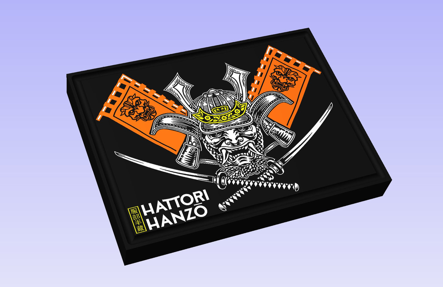 Hattori Hanzō II board 24 x 18" CNC inlay plan