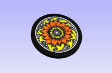 Load image into Gallery viewer, Sunlit Blossom 14&quot; Diameter CNC Inlay Plan
