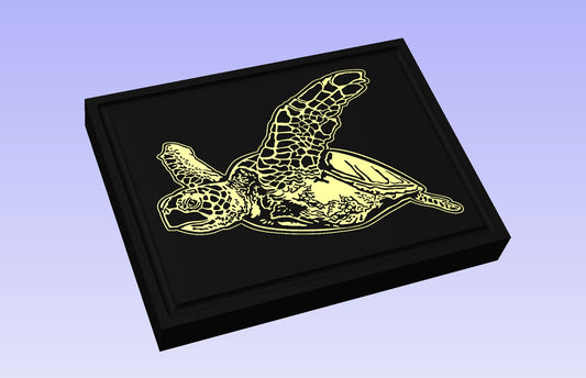 The Turtle 24x18" CNC inlay plan (no text)
