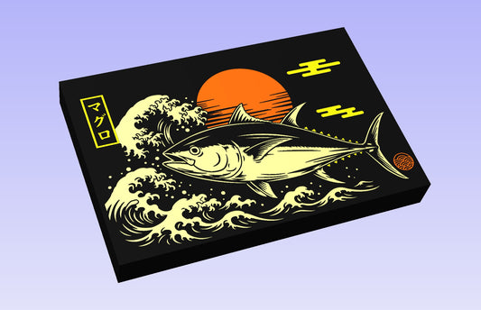 Maguro (Tuna) 18 x 12" CNC inlay plan
