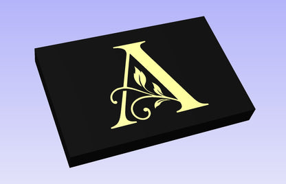 A 18x12" CNC inlay plan