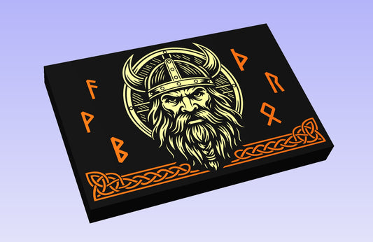 Nordic Guardian 18x12" CNC inlay plan