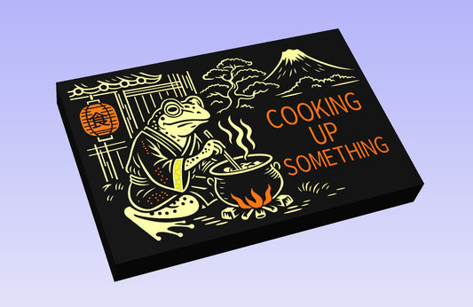 Ramen Frog 18x12" CNC inlay plan