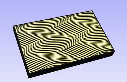 Wave Bend 19x12" CNC inlay plan