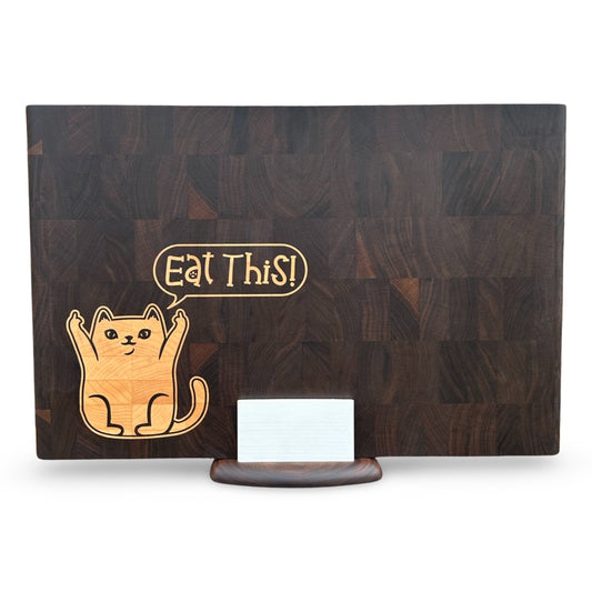 Double sided Cat board 19*12" CNC inlay plan