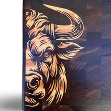 Load image into Gallery viewer, The Bull Head 19*12&quot; CNC inlay plan
